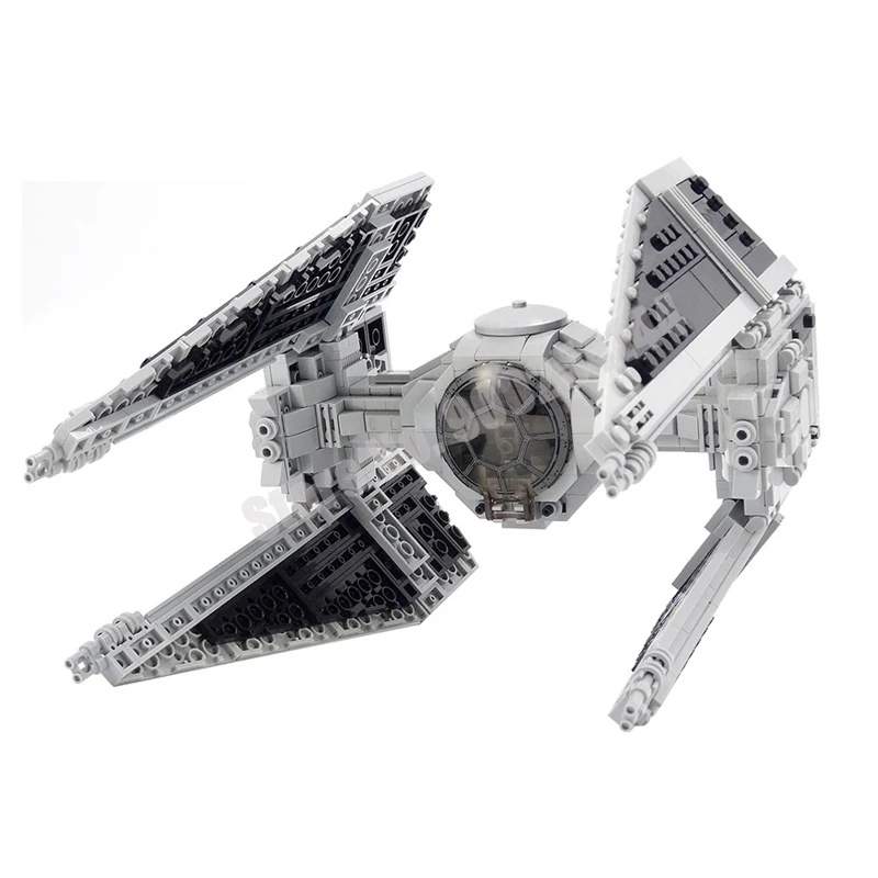 

Series MOC - Interceptor Imperial Twin Ion Engine Space Plan Building Blocks Bricks Model DIY Toys For Children Gifts