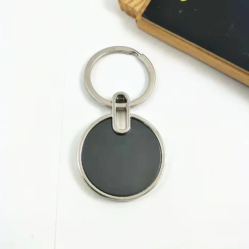 Оригинальный брелок для гравировки унисекс креативный автомобильный пустой