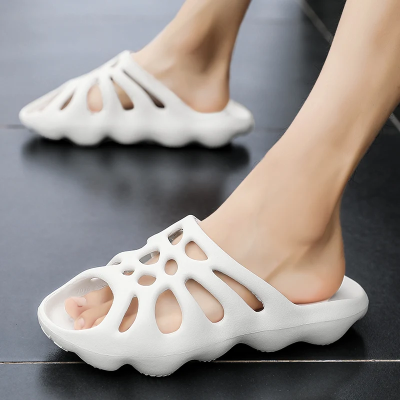 Шлепанцы мужские/женские летние Нескользящие для душа пляжа массажные мягкая