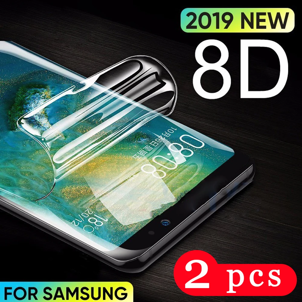 Гидрогелевая пленка для samsung Galaxy note 8 9 10 pro plus a6 a7 a8 2018 защита экрана телефона j7 2017