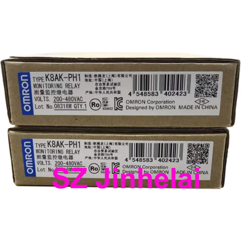 

OMRON K8AK-PH1 Authentic Original Measuring Monitoring Relay 200-480VAC