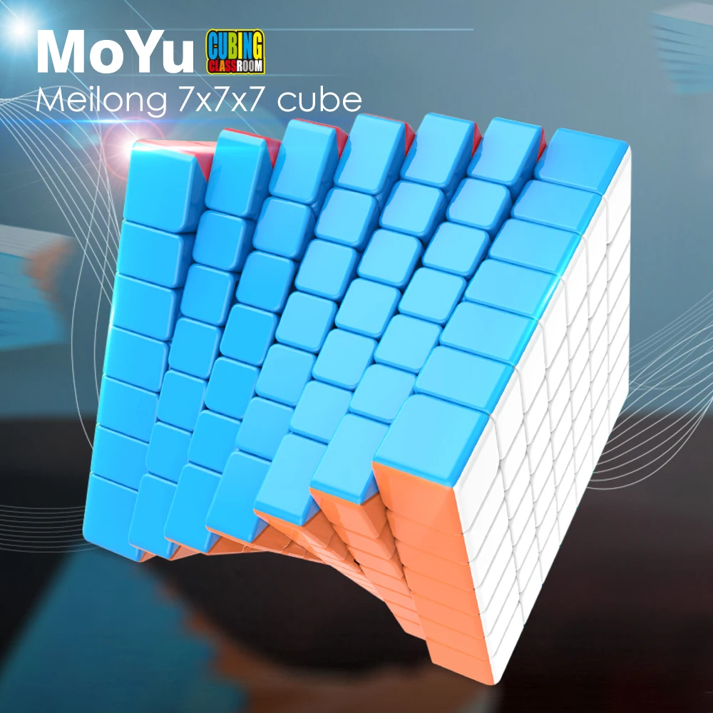 MoYu Cubing классный куб Meilong 7x7x7 магический скоростной профессиональные Кубики