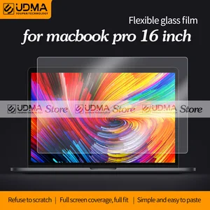 udma hd macbook pro 16 screen protector flexible glass film macbook pro 16 inch 2019 model a2141 9h 0 2mm protective film free global shipping