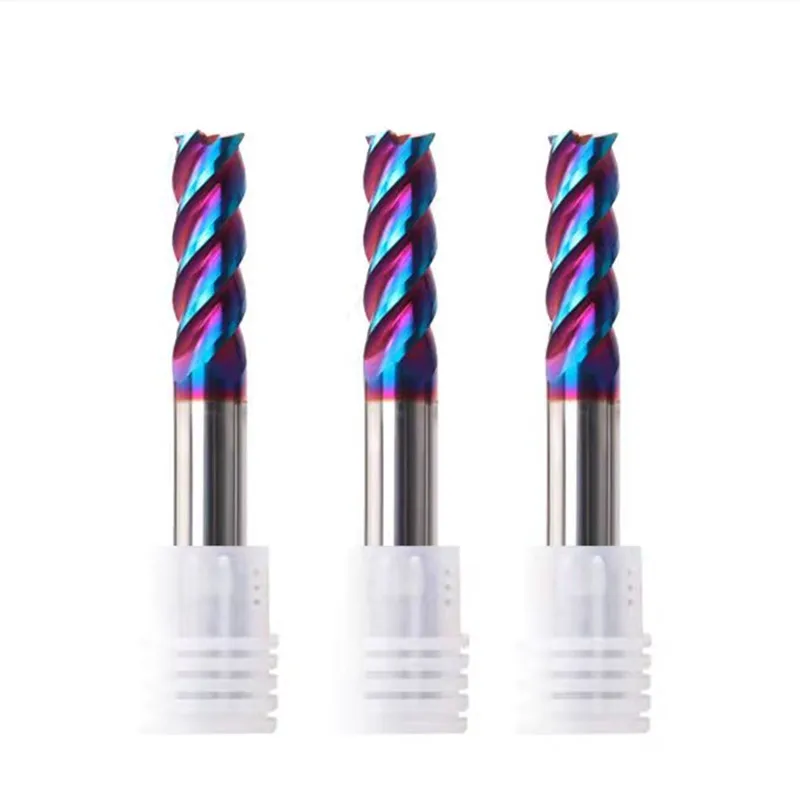 

10 12 14 18 20 mm Long End Mills Carbide Mills Metal Cutting Tools CNC Lathes Milling Machines For Steel Milling