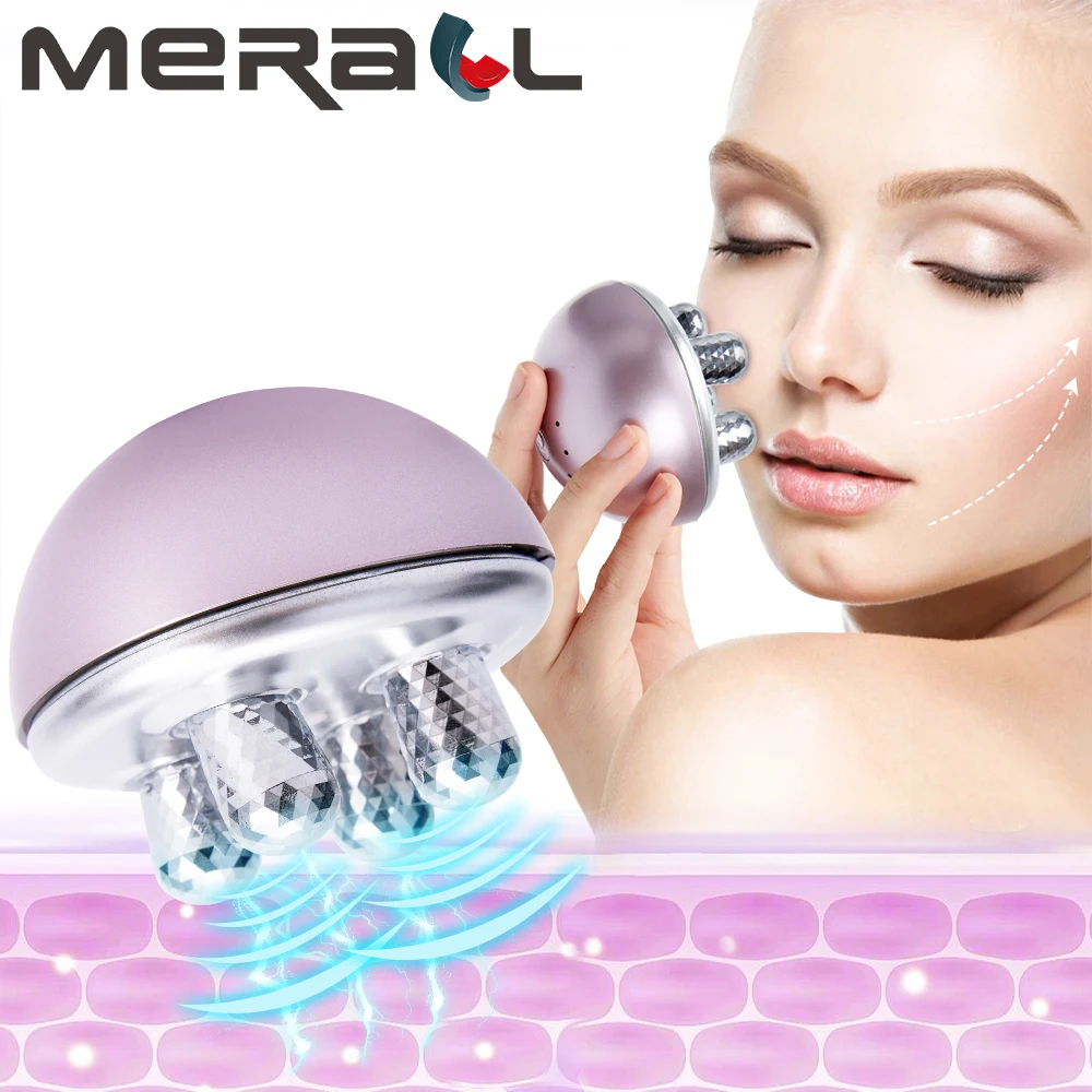 

EMS Roller Face Massager Micro Current Anti Wrinkle Back Neck Masssge Tool Multifunction Hand Massager Lifting Skin Care Devices
