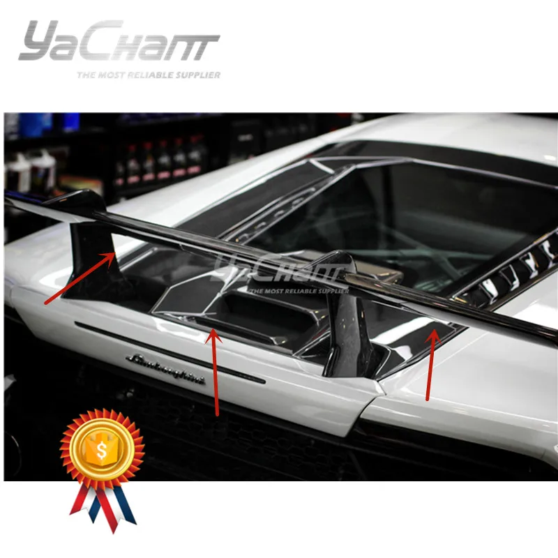 Часть углеродного волокна кованая углеродная ткань заднее крыло пригодный для