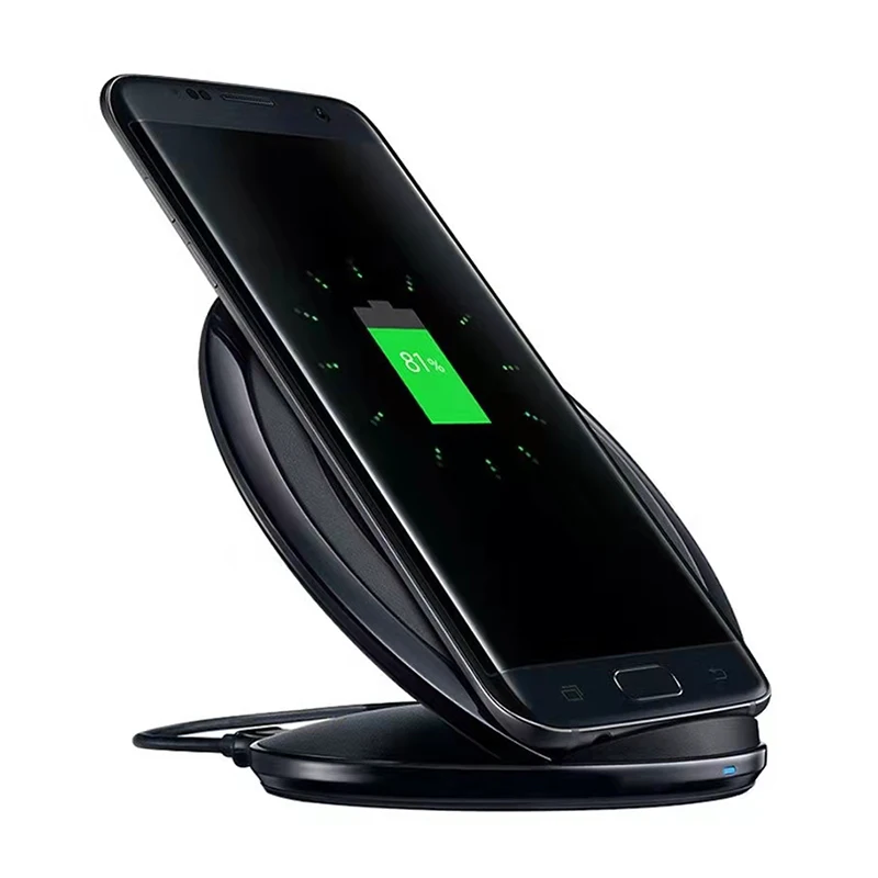 Беспроводное быстрое зарядное устройство Samsung 15 Вт Qi Адаптивная подставка для