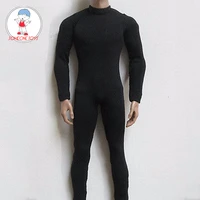 16 scale black slim tight stretch leotard male clothes underwear for 12 action figure model toys