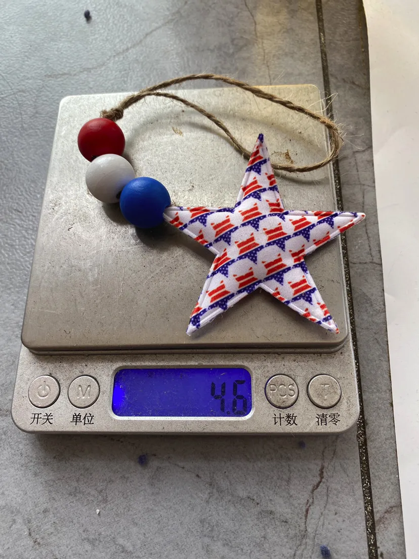 

Independence Day Stars Decorations Five-pointed Star 7cm