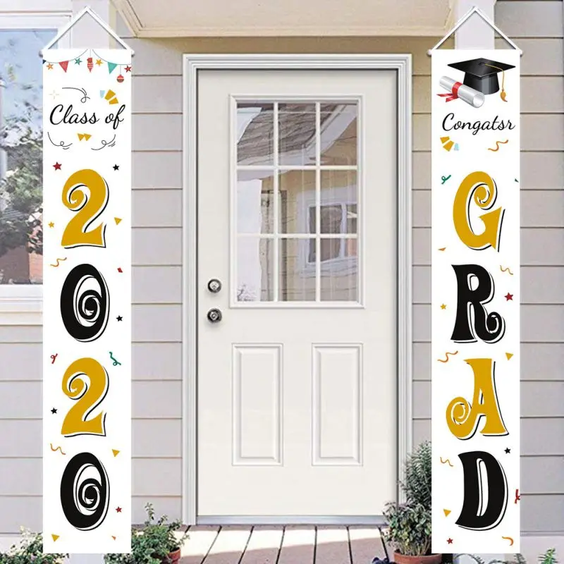 

Graduate Couplets Graduation Season Banner Perfect Graduation Decoration