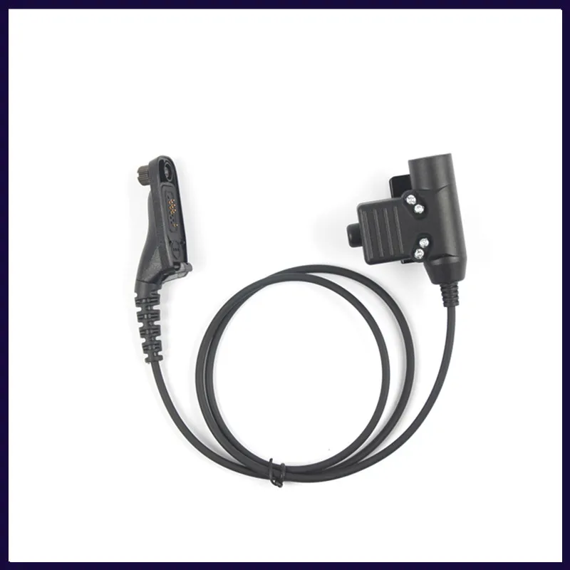 

OPPXUN L171 tactical earphone connector U-94/A PTT per Motorola XiR P8268 8260 APX 7000 8000 DP3400 DP3600 DGP4150