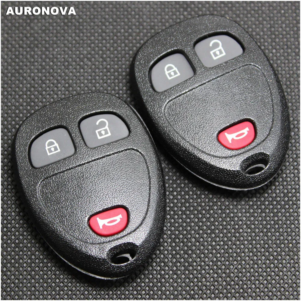 AURONOVA Новый чехол для ключей Saturn Chevy Pontiac Buick 3 кнопки дистанционного ключа от