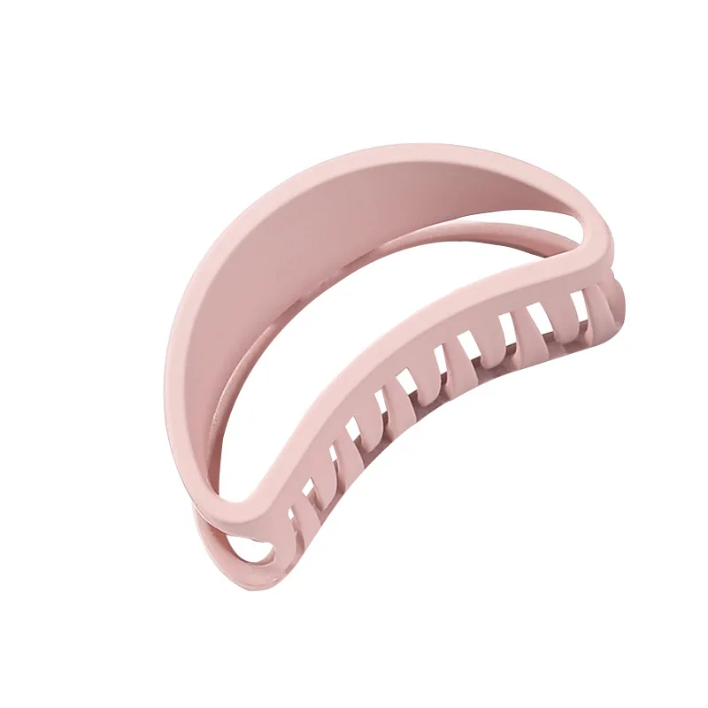 Матовая выдалбливающая акриловая заколка для волос простая ванны конфетные