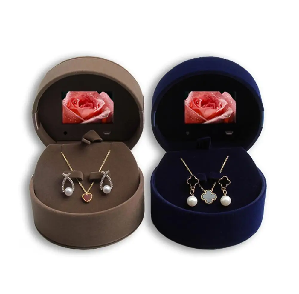 

2.4 Inch Jewelry LCD Video Gift Box For Business New Design Souvenir Custom Luxury Style LEXINGDZ