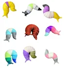 Игрушка-фиджет с шарнирным рисунком 3D, игрушка-фиджет с шарнирным рисункомнастольная игрушка для питомца, гибкая гусеничная игрушка, подарки для Ki