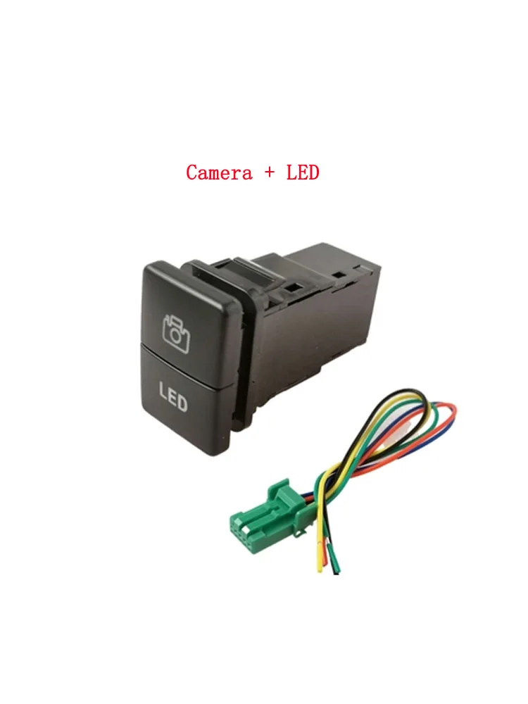 1 шт. Двухкнопочный переключатель двойной противотуманные фары радар мощность