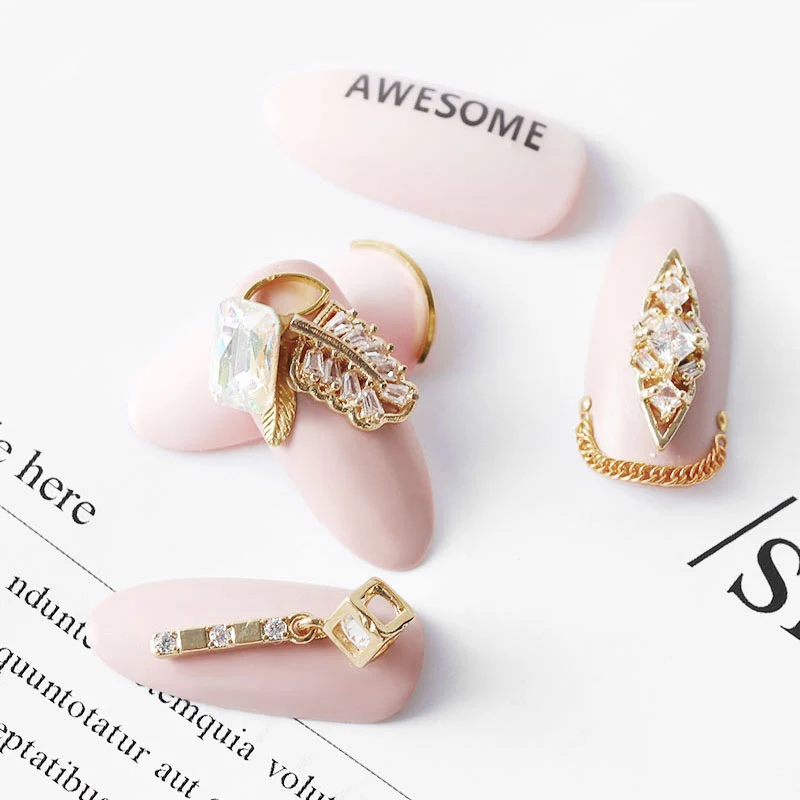 5 шт дамы дизайн ногтей сверкающие хрустальные DIY маникюрные Стразы бусины V9