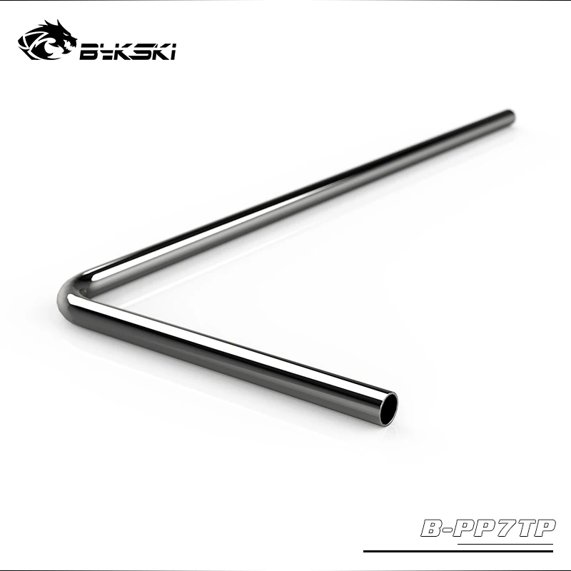 Bykski металлическая трубка ID14mm+ OD16mm 1 мм Толщина бас медная труба водяного охлаждения жесткая трубка длина 50 см+ 20 см для компьютера DIY пользователя