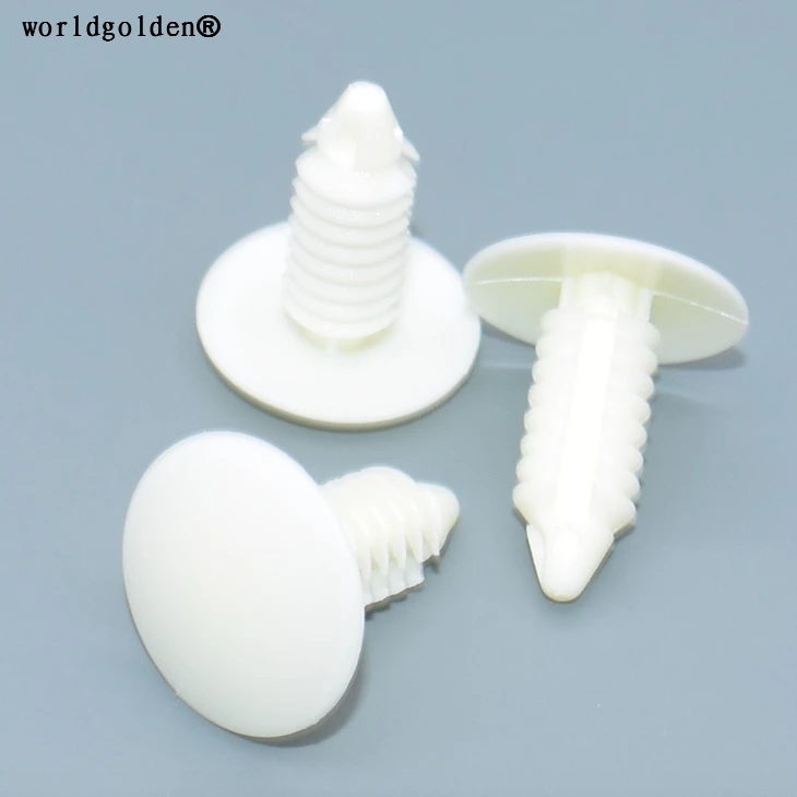 World Golden 100 шт авто крепеж радиатора хомут, крыло и бампер фиксатор для GM; Ford; Chrysler 388577 S, W705589-S300 W705589S30