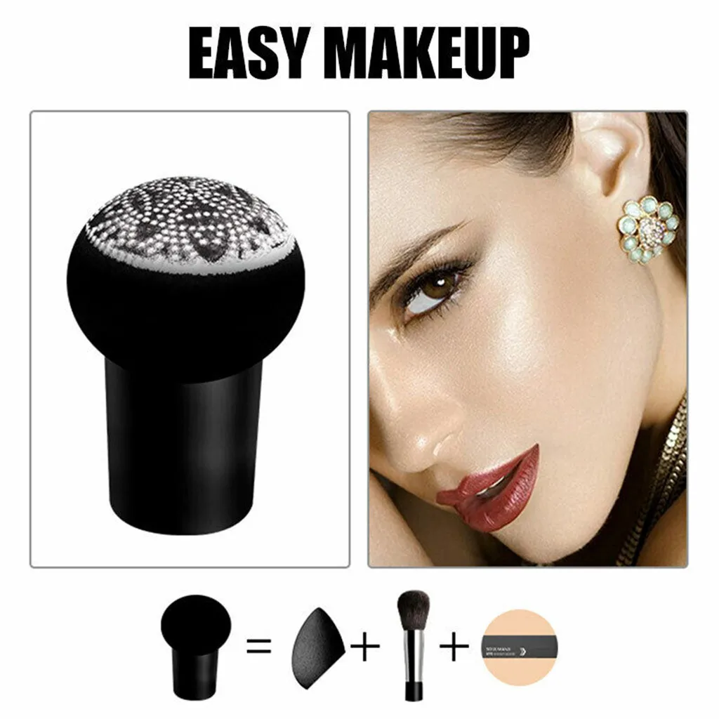 

Hot Air Cushion Bb Cream Waterproof Brighten Mushrooms Concealer Head Air Cushion Cream+mushroom Sponge-2021 New Maquillaje #3