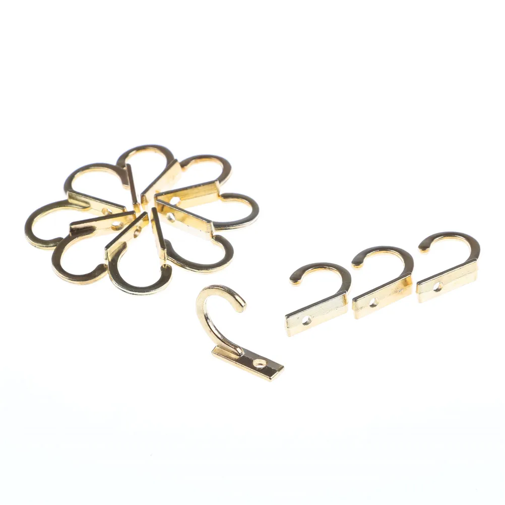 Небольшие крючки настенная вешалка изогнутая пряжка застежка с рогом крючок для