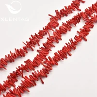 200 pcslot152mm randomly shaped natural big red coral vente en gros bijouterie diy jewelry aesthetic making accessoriesja0482