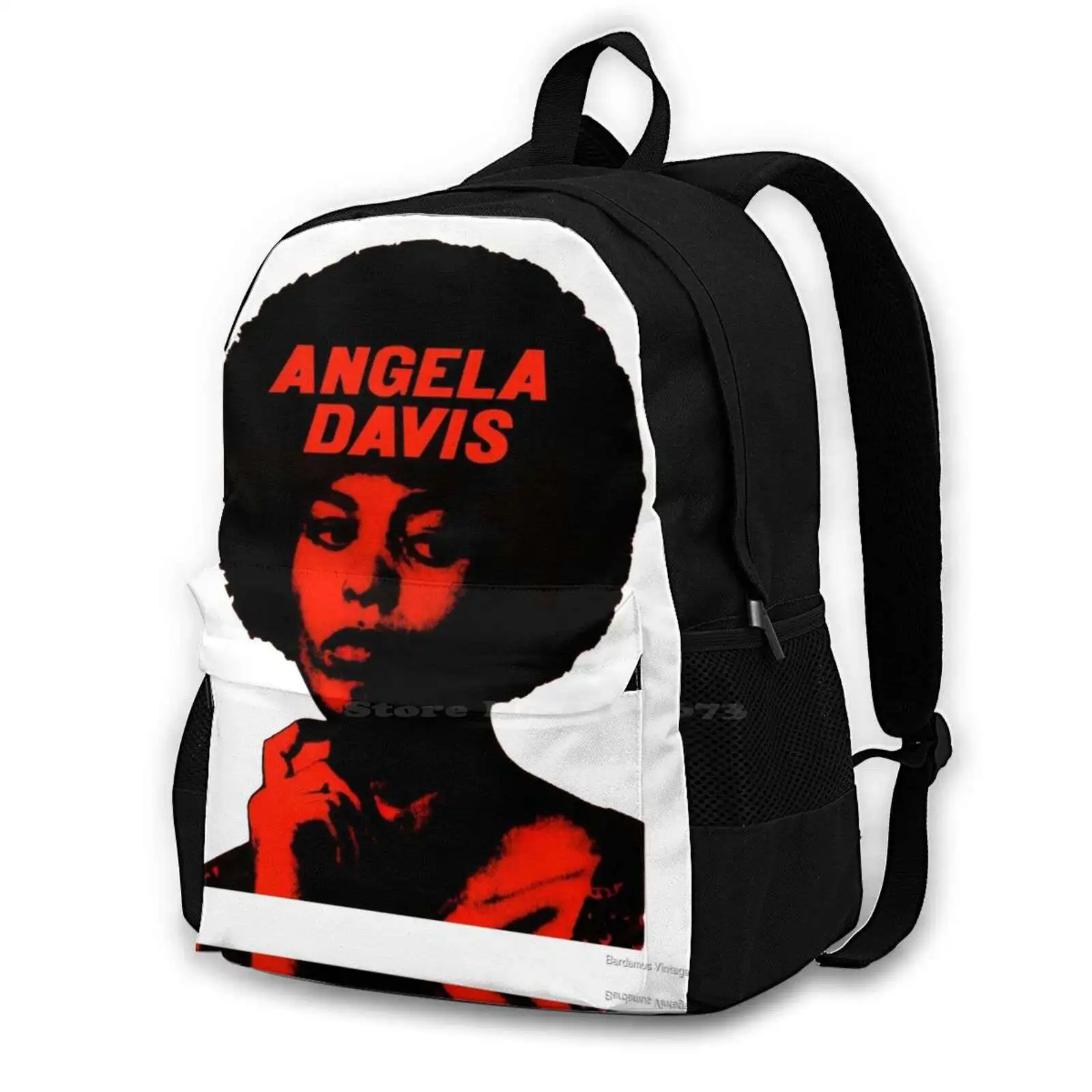 

Angela Davis Travel Laptop Bagpack Fashion Bags Angela Davis Activist Philosophy Academic Marxist Socialism Feminism Bbp Black