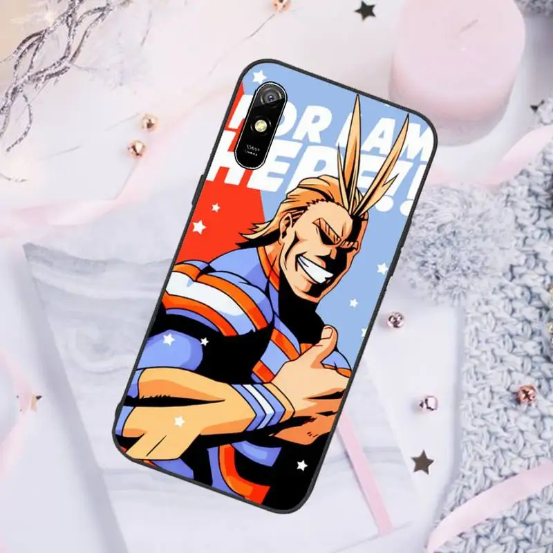 

Anime My Hero Boku Phone Case For Xiaomi Redmi note 7 8 9 pro 8T 9A 9S Mi Note 10 Lite pro