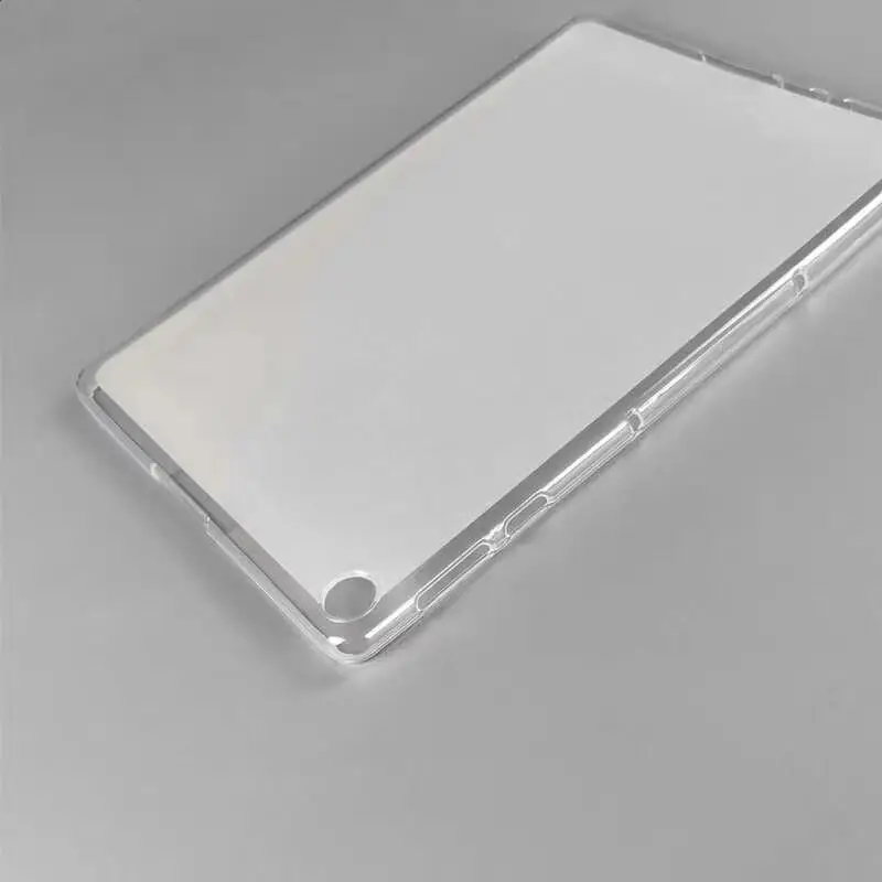 Чехол для Huawei MatePad T10 T10S прозрачный матовый Мягкий силиконовый чехол Honor T6