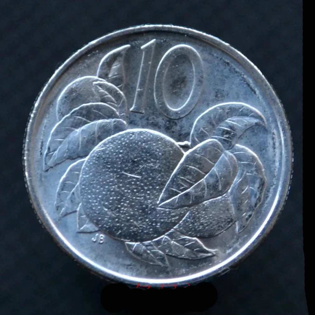 Остров Кука 10 центов монета 2015 года Океания 100% оригинальные монеты Новинка -