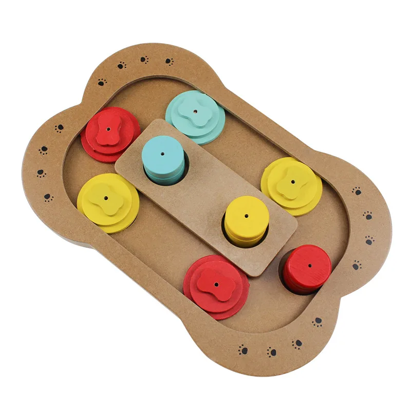 

Multifunction Slow Food Box Plate Bowl for Pet Dogs Puppy Interactive Puzzle Chew Foraging Leaking Food Feeding Toys for Dog