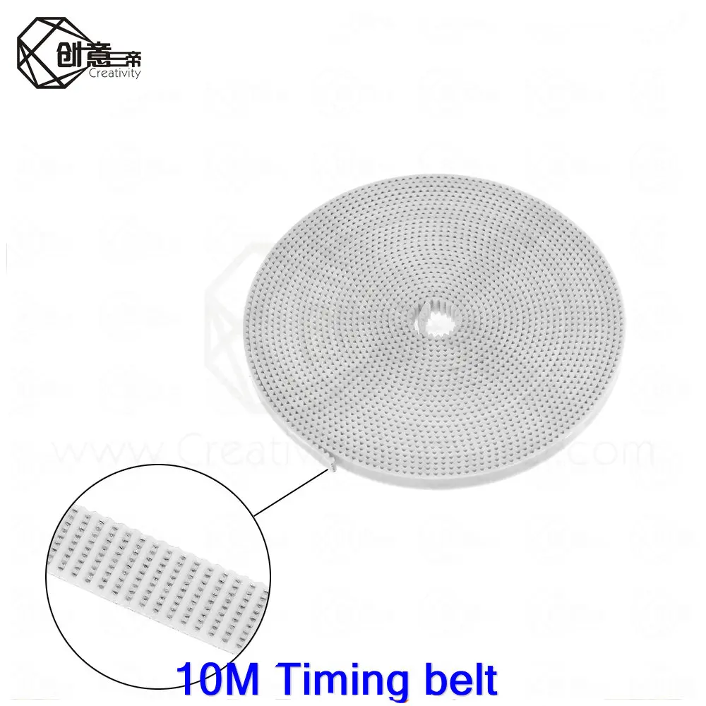 Лидер продаж! Аксессуары для 3D-принтера 10 м/партия деталь 2 ГТ-6 мм полиуретан со