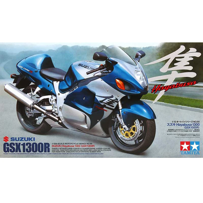 

Tamiya 14090 1/12 SZK GSX1300R Hayabusa Motorcycle Handmade Assembled Car Models Building Vehicle Kits DIY HobbyDesign