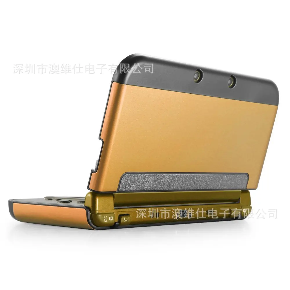 Напрямую от производителя продажи nintendo 3DS LL металлический защитный чехол 3DS XL Разделение Тип Пластик Алюминий Чехол 9-Цвет