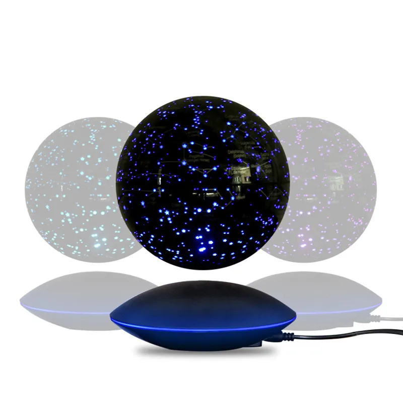 6 дюймовая Магнитная созвездия Электронная красочная левитационная Ночная лампа
