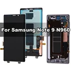 Оригинальный AMOLED-дисплей для Samsung Galaxy Note 9 N960F, ЖК-дисплей с сенсорным дигитайзером и рамкой в сборе, замена, 100% Протестировано