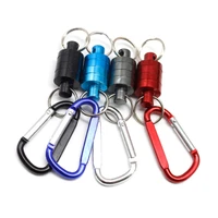 strong magnetic carabiner portable outdoor fishing mountaineering release lanyard strong train release buckle tool
