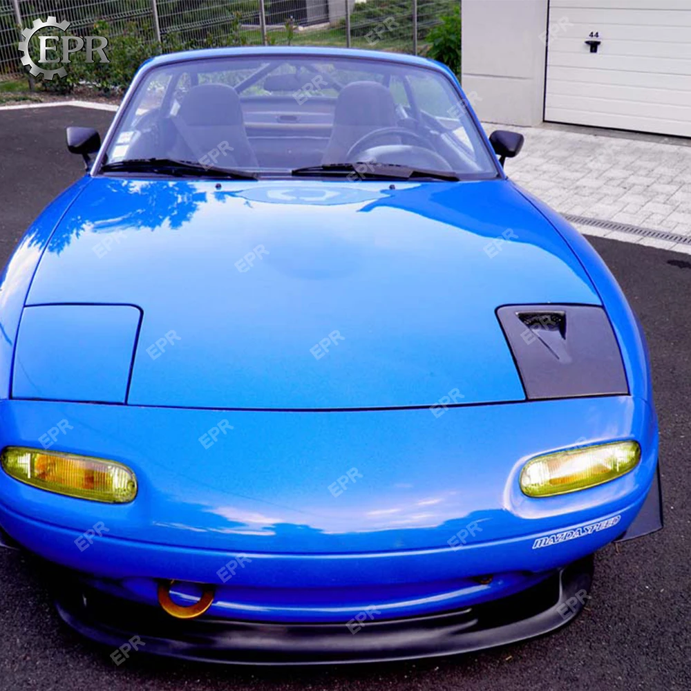 Для Mazda MX5 на MK1 Miata LHS (1 шт.) вентилируемый углерода фары крышка тюнинг часть