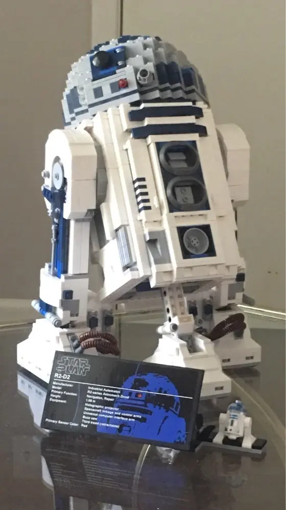 Звездные войны Робот R2D2 строительные блоки игрушки|Блочные конструкторы| |