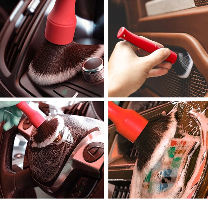 Ультрамягкая щетка для детейлинга супермягкая салона автомобиля с