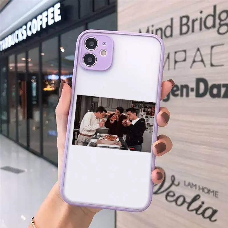 

Friends TV Show Coffee Phone Cases Matte Transparent For iPhone 12 Mini 11 Pro XR XS Max 7 8 Plus
