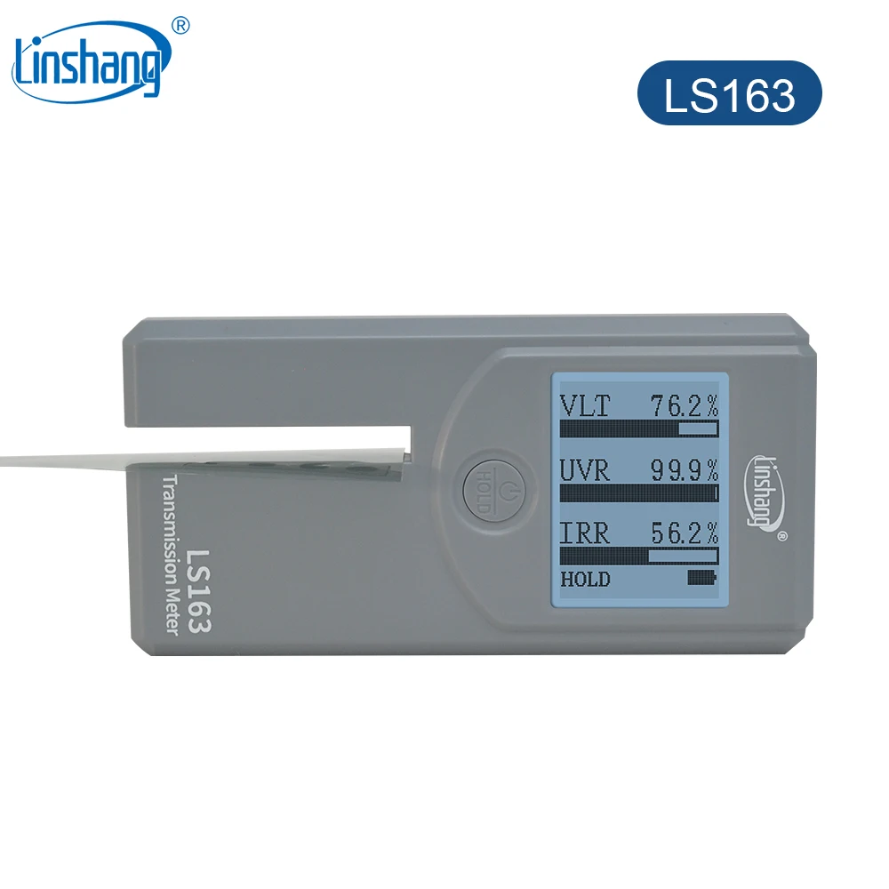 

Linshang LS108H/183/163 transmission meter for transparent materials PC insulating glass PET acrylic PP PMMA transmittance test