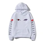 Новинка худи с аниме-принтом в стиле Харадзюку Женский Мужской пуловер Uchiha Uzumaki Hatake Eyes с принтом, свитшот, уличная одежда в стиле хип-хоп, брендовые Топы Ms