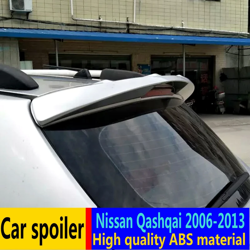 Для Nissan Qashqai спойлер 2007-2013 Высокое качество ABS Материал Автомобильный задний