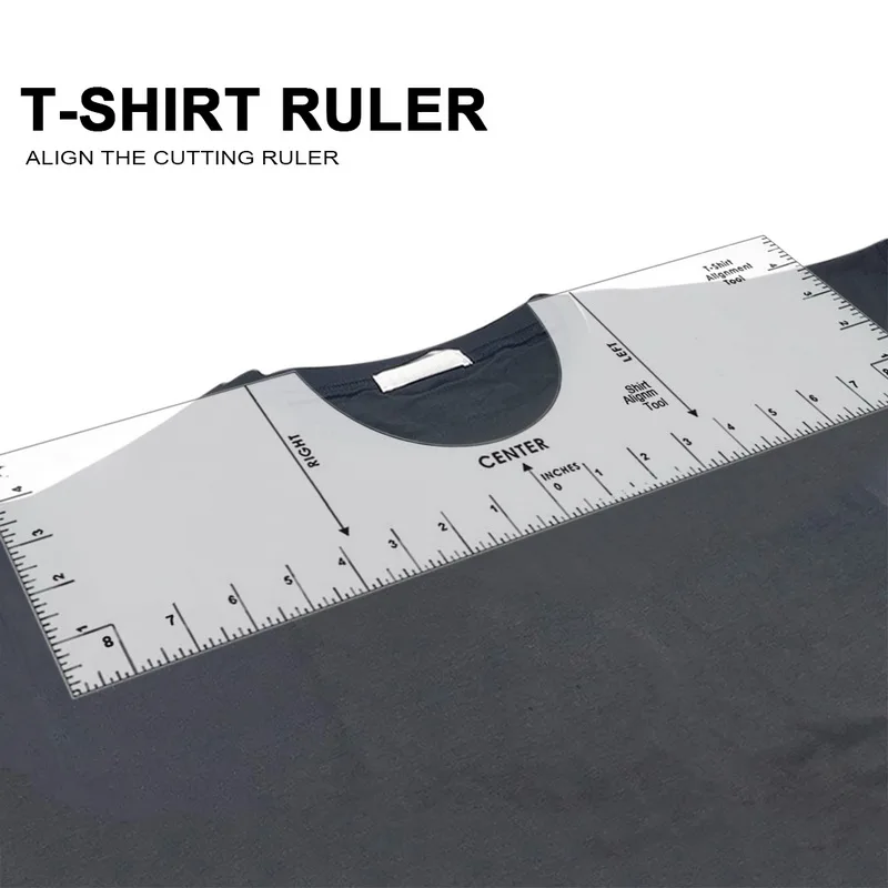 

T-shirt Ruler Guide Vinyl Ruler HTV Alignment Tool | Guide | Sublimation Design