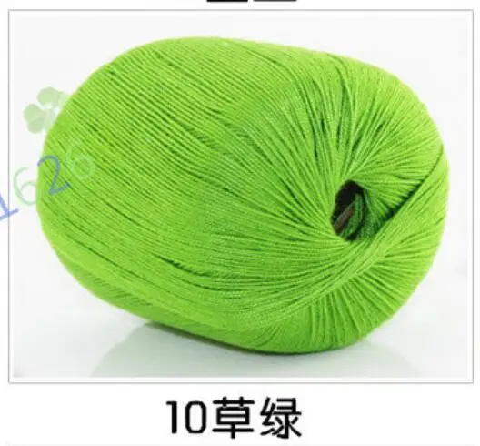 10 5 шт.* 50 г пряжа для вязания linha de croche шелковая нить для наращивания вязания игл вязание хлопок ручная работа белье t50 - Цвет: 10