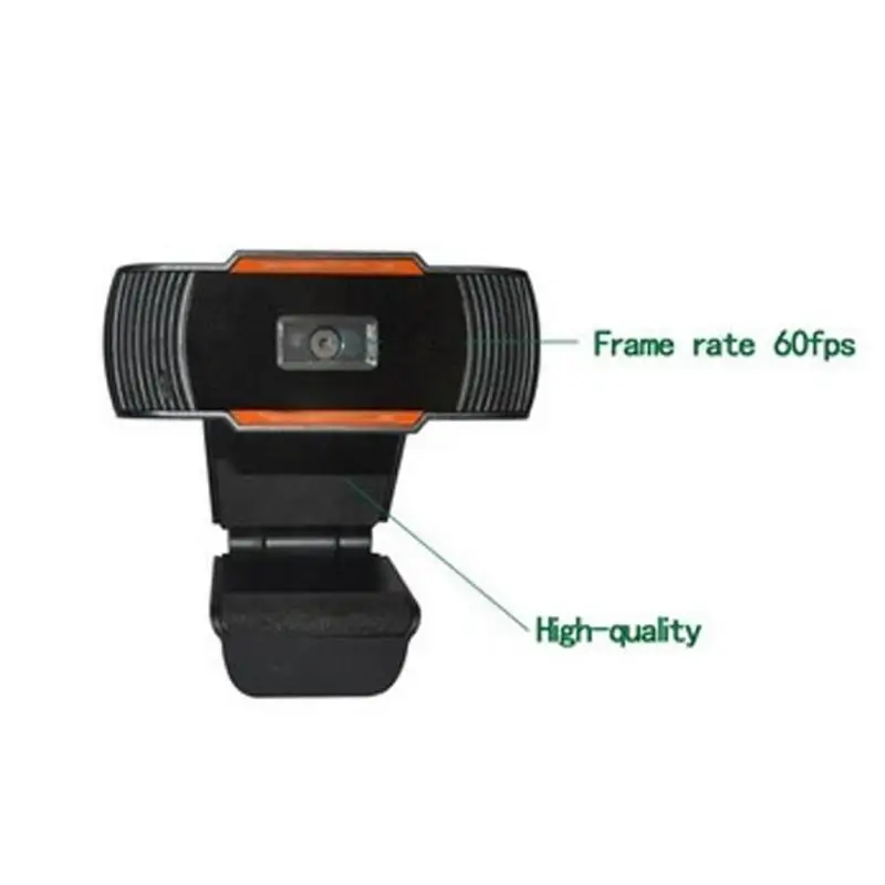 Clip-on HD USB 12.0MP Webcam PC Camera Web Camara Web Cam 360 Degrees Rotation MIC For Skype Computer PC Video Call Face TIme