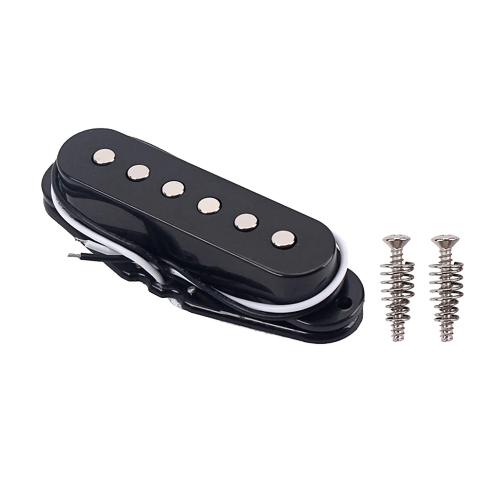 

Electric Guitar Pickups Single Coil for Acoustic Guitar, Black