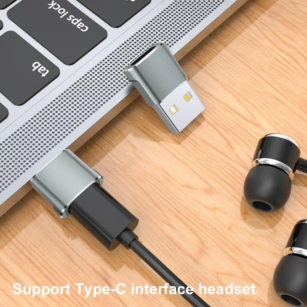 

Aluminum Alloy Type-c Female to USB 3.1 Male Converter Adapter for Phone/Laptop