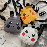pokemon pikachu backpack girl kawaii handbag women anime cartoon multi function harajuku shoulder bag japan gift